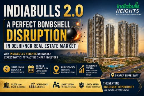 Indiabulls Heights Sector 104 Dwarka Expressway Gurgaon Luxury Apartments